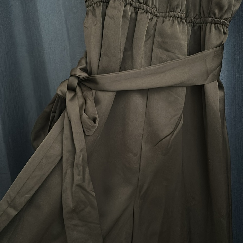 Sugarlips black silky jumpsuit - Picture 7 of 8